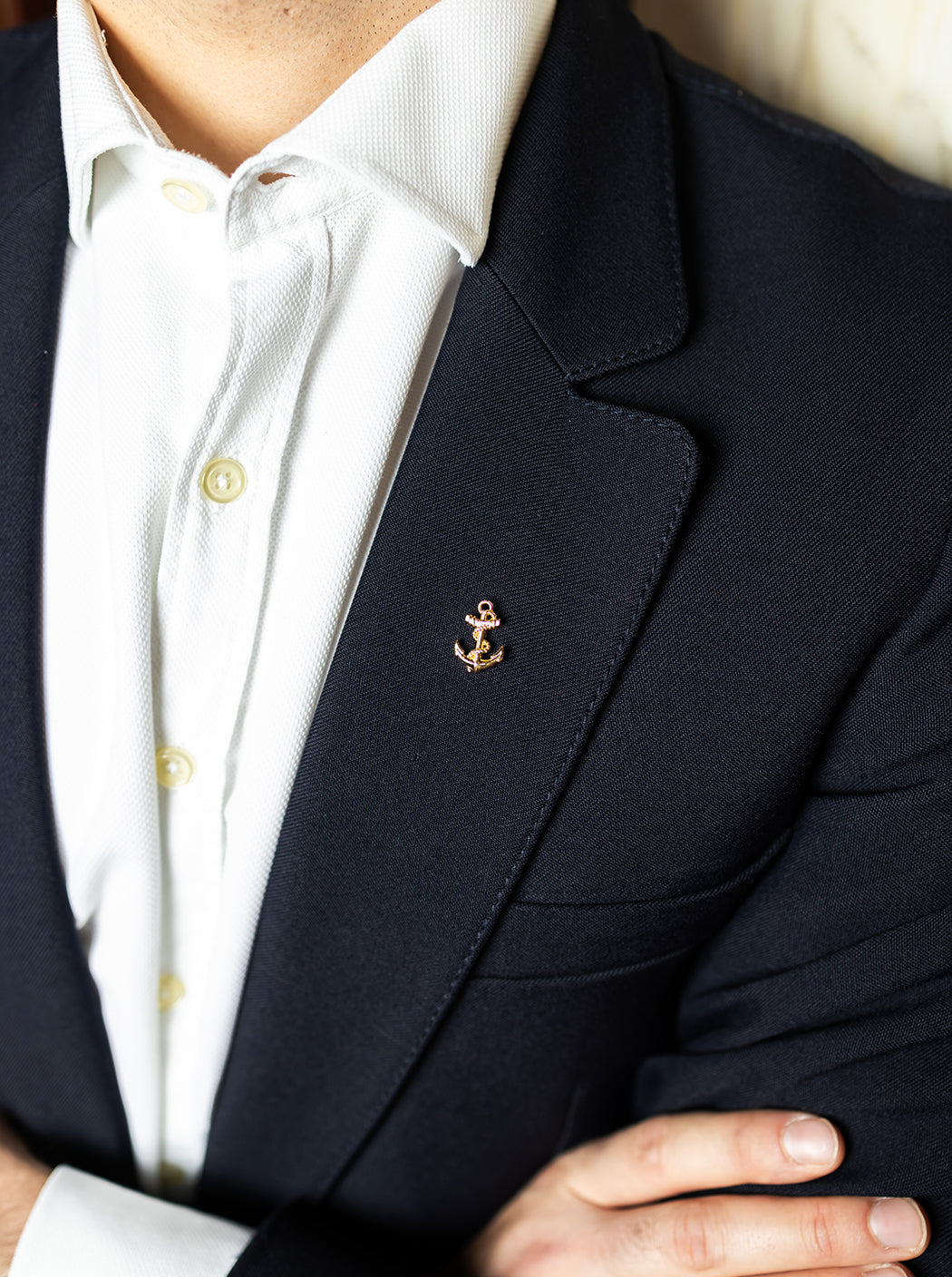 Pin's « ancre marine »