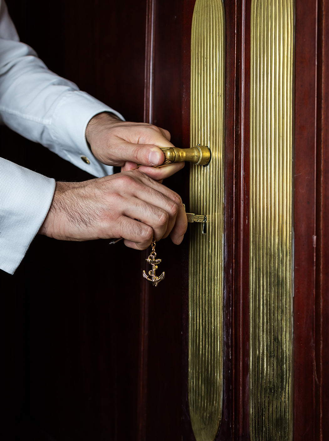 Porte-clés « ancre marine »