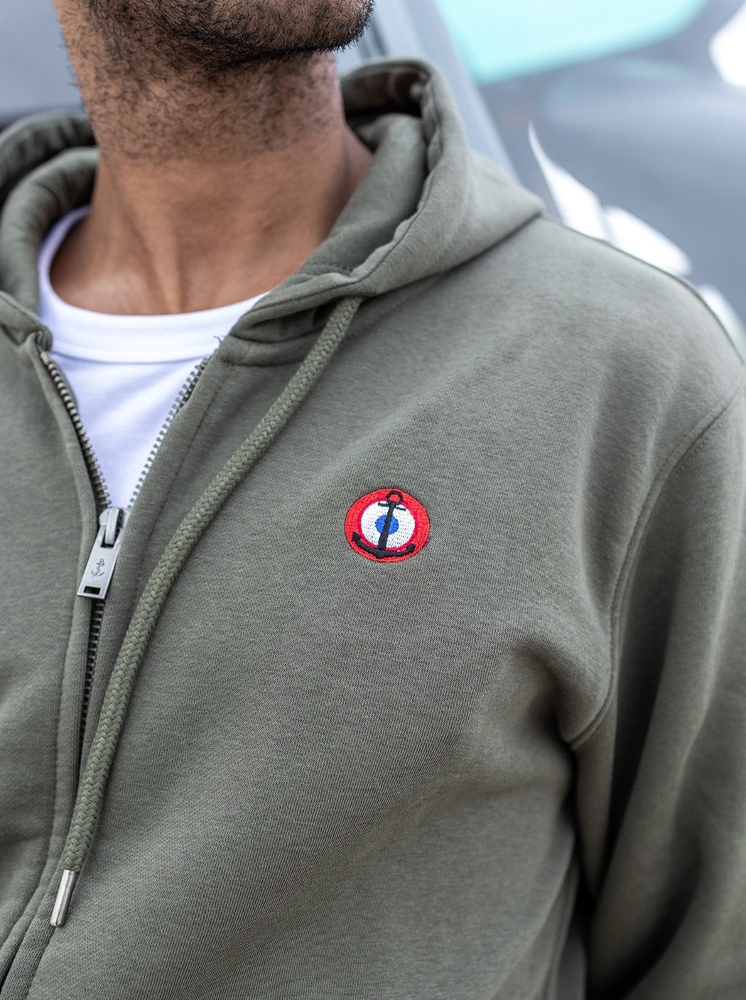 Sweat zippé « Dauphin »