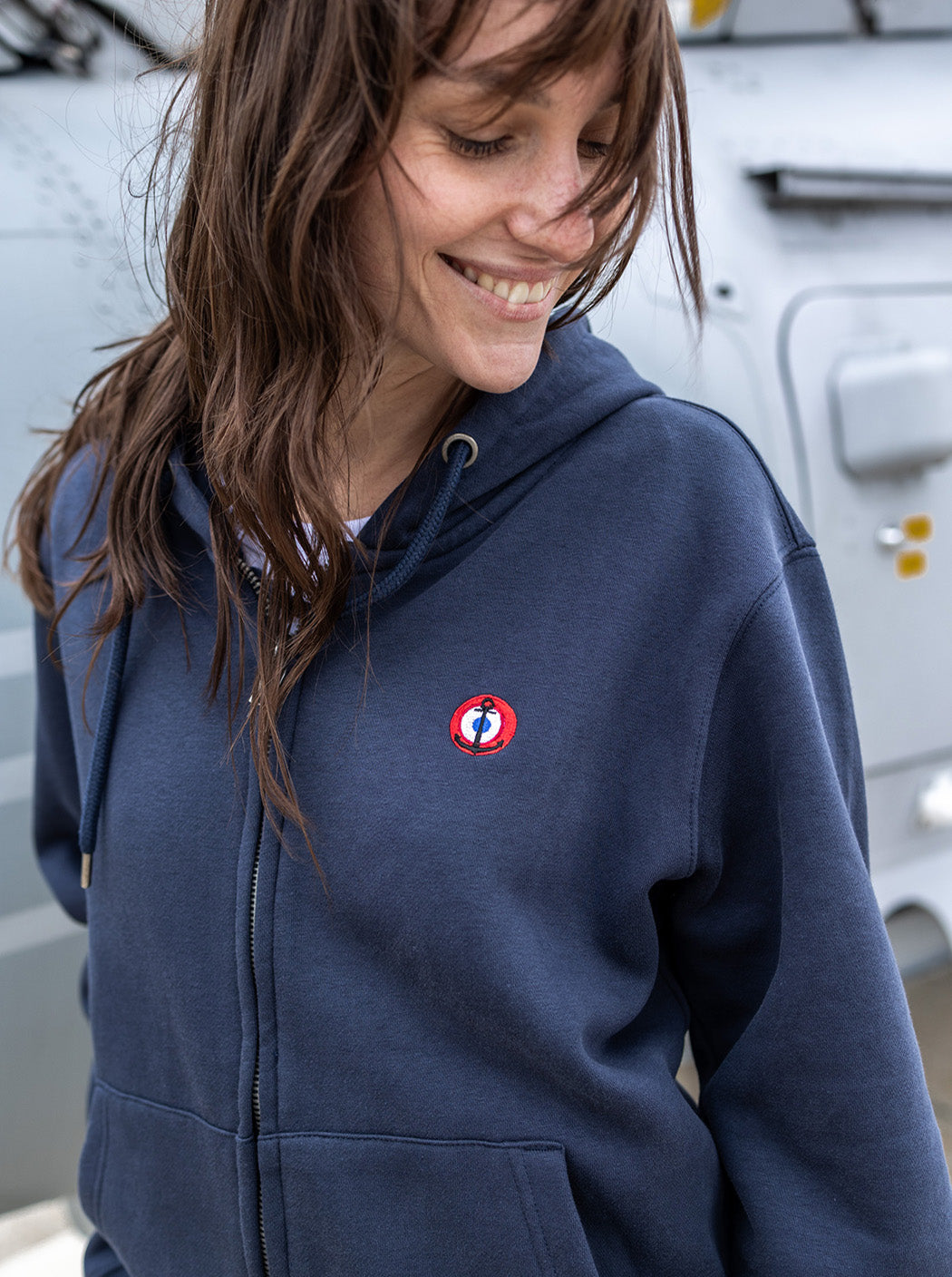 Sweat zippé « Dauphin »