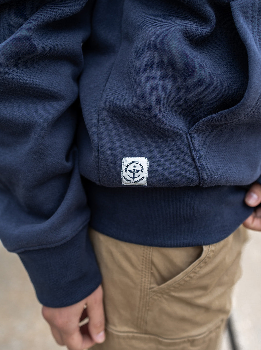 Sweat zippé « Dauphin »