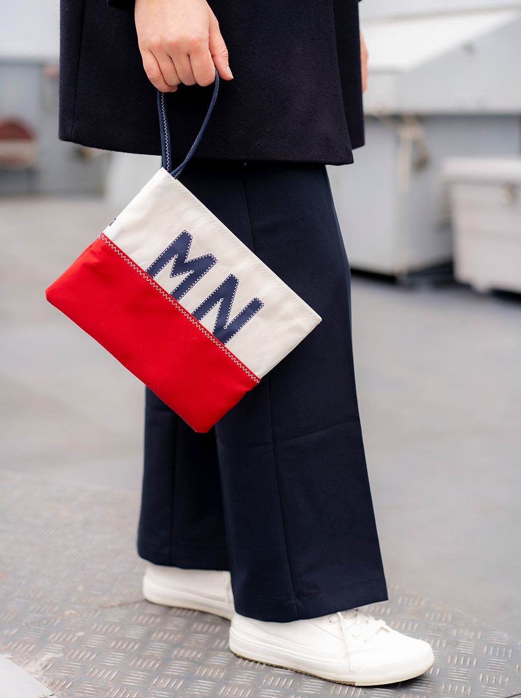 Pochette en voile et toile « Clipperton »
