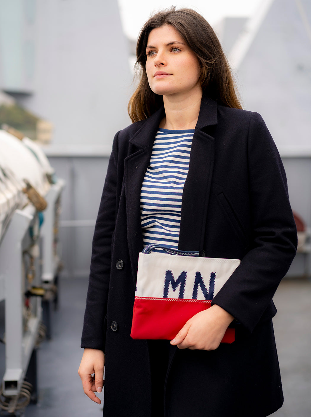 Pochette en voile et toile « Clipperton »