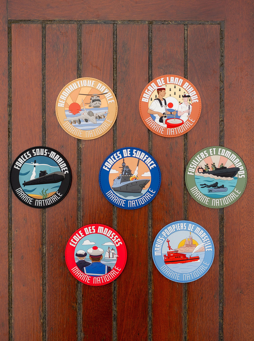 Patch PVC « Fusiliers & Commandos »