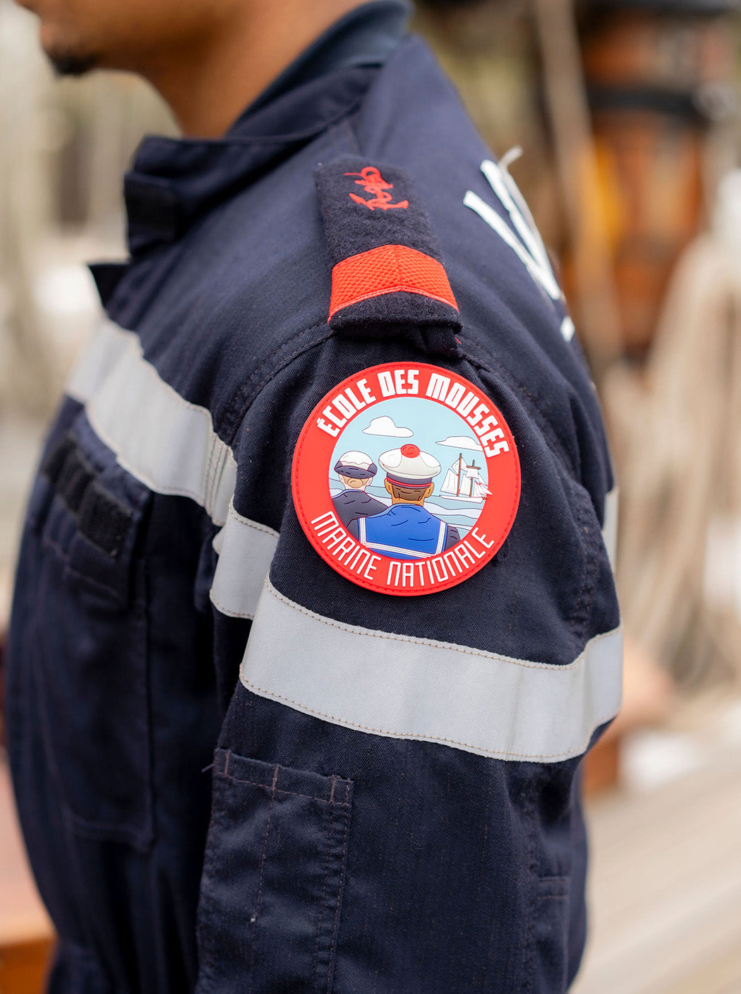 Patch PVC « École des mousses »