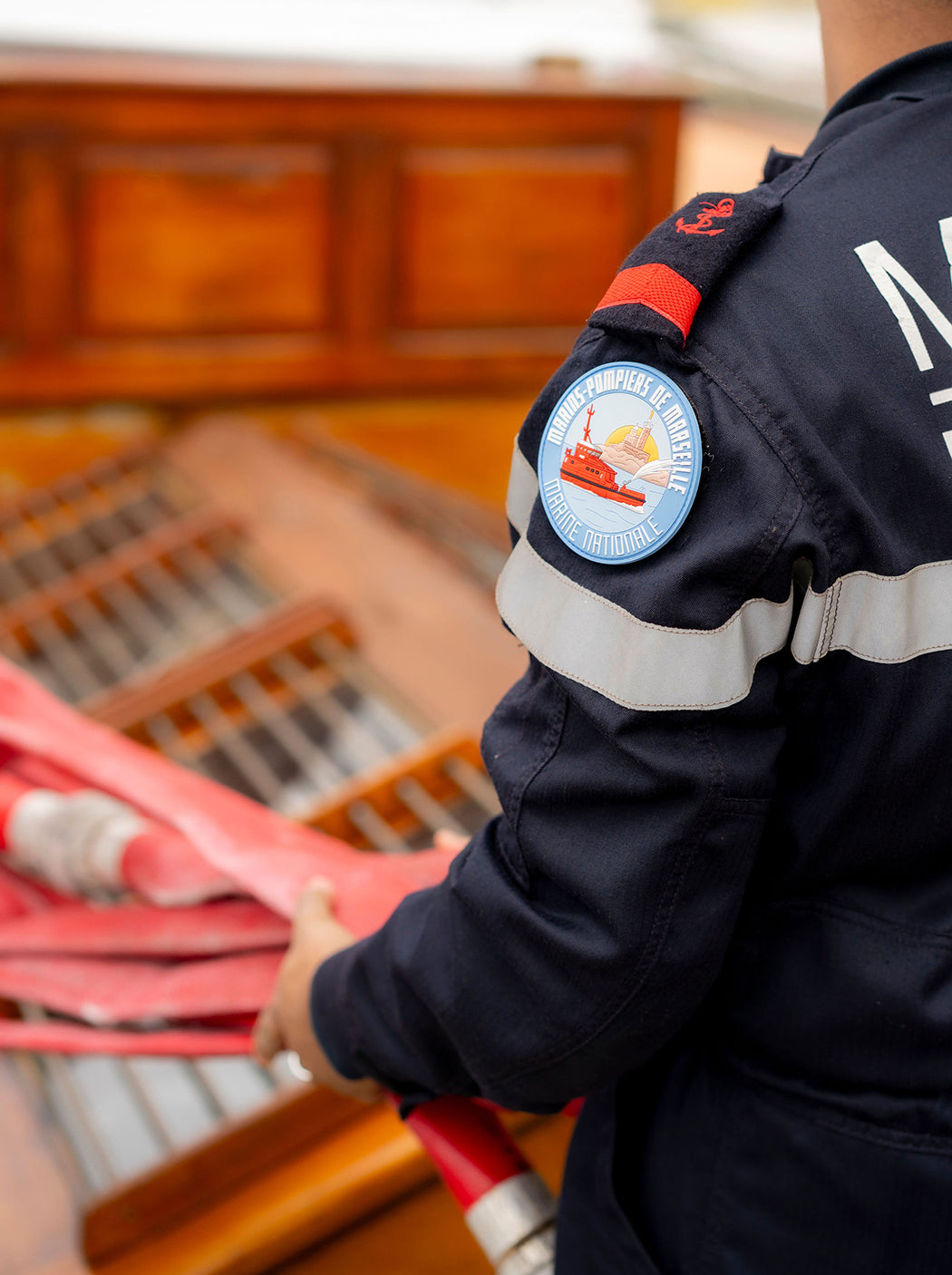 Patch PVC « Marins-pompiers de Marseille »