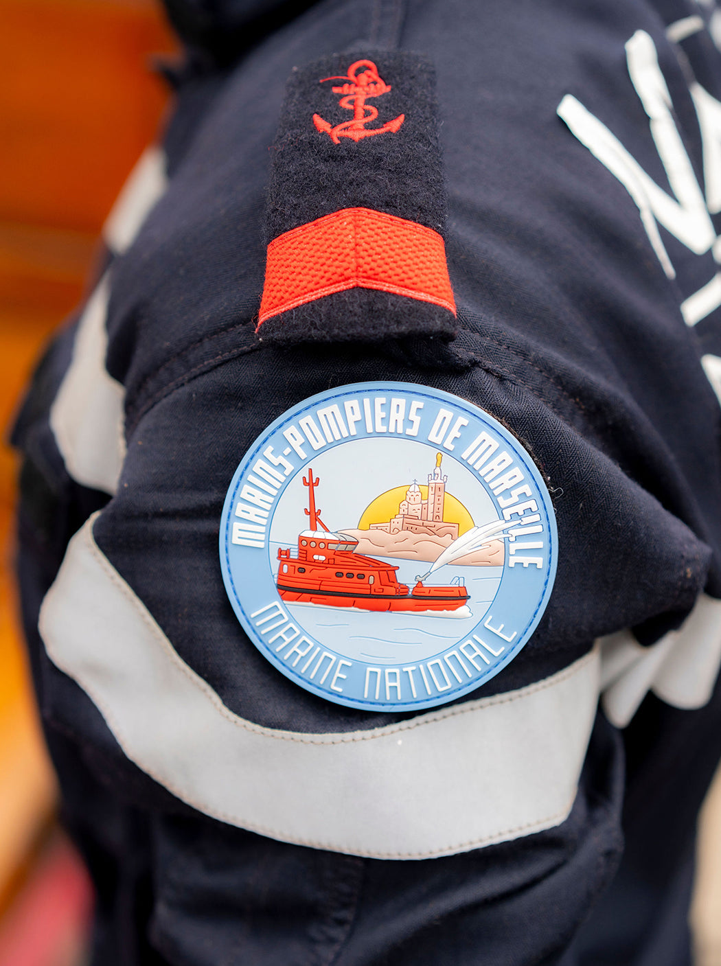 Patch PVC « Marins-pompiers de Marseille »