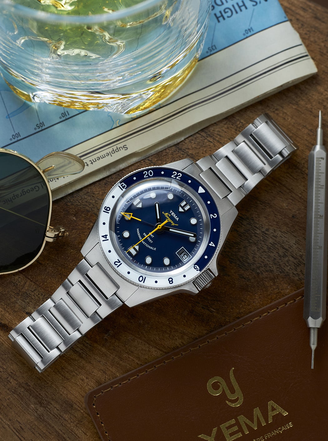 Montre « Navygraf Marine nationale GMT »