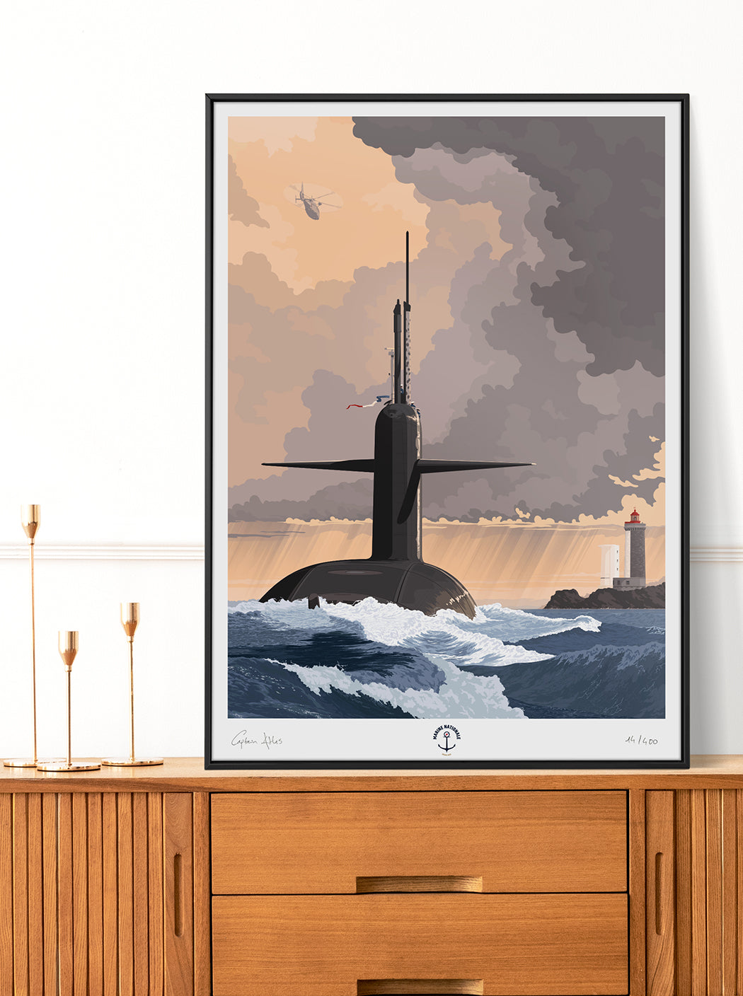 Affiche « Départ »