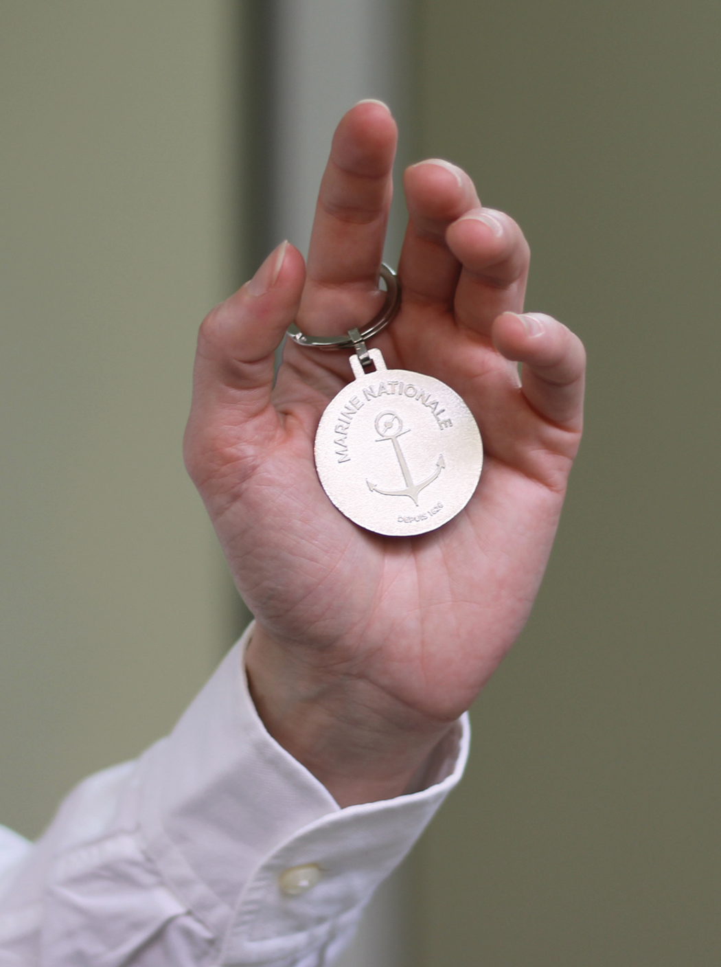 Porte-clés couleur « Forces de surface »