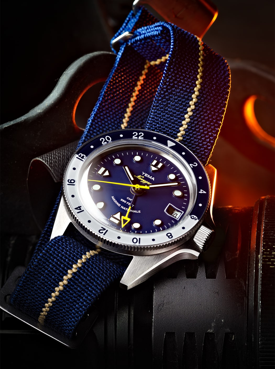 Montre « Navygraf Marine nationale GMT »