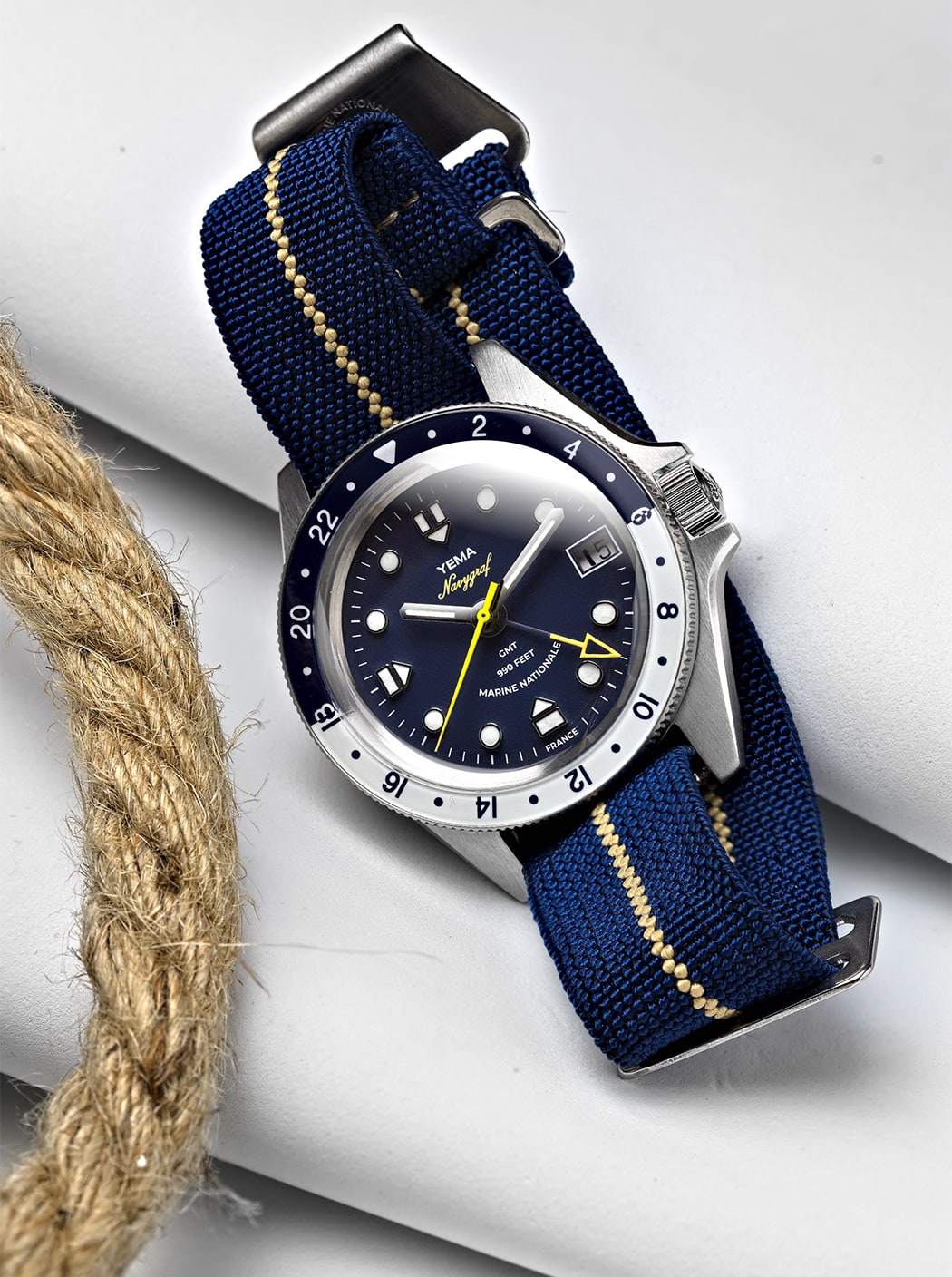 Montre « Navygraf Marine nationale GMT »