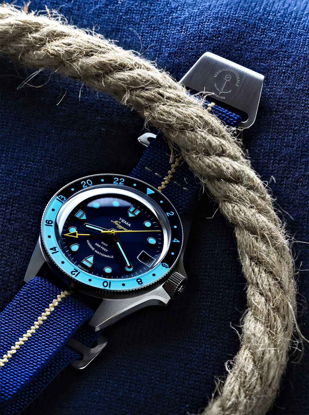 Montre « Navygraf Marine nationale GMT »