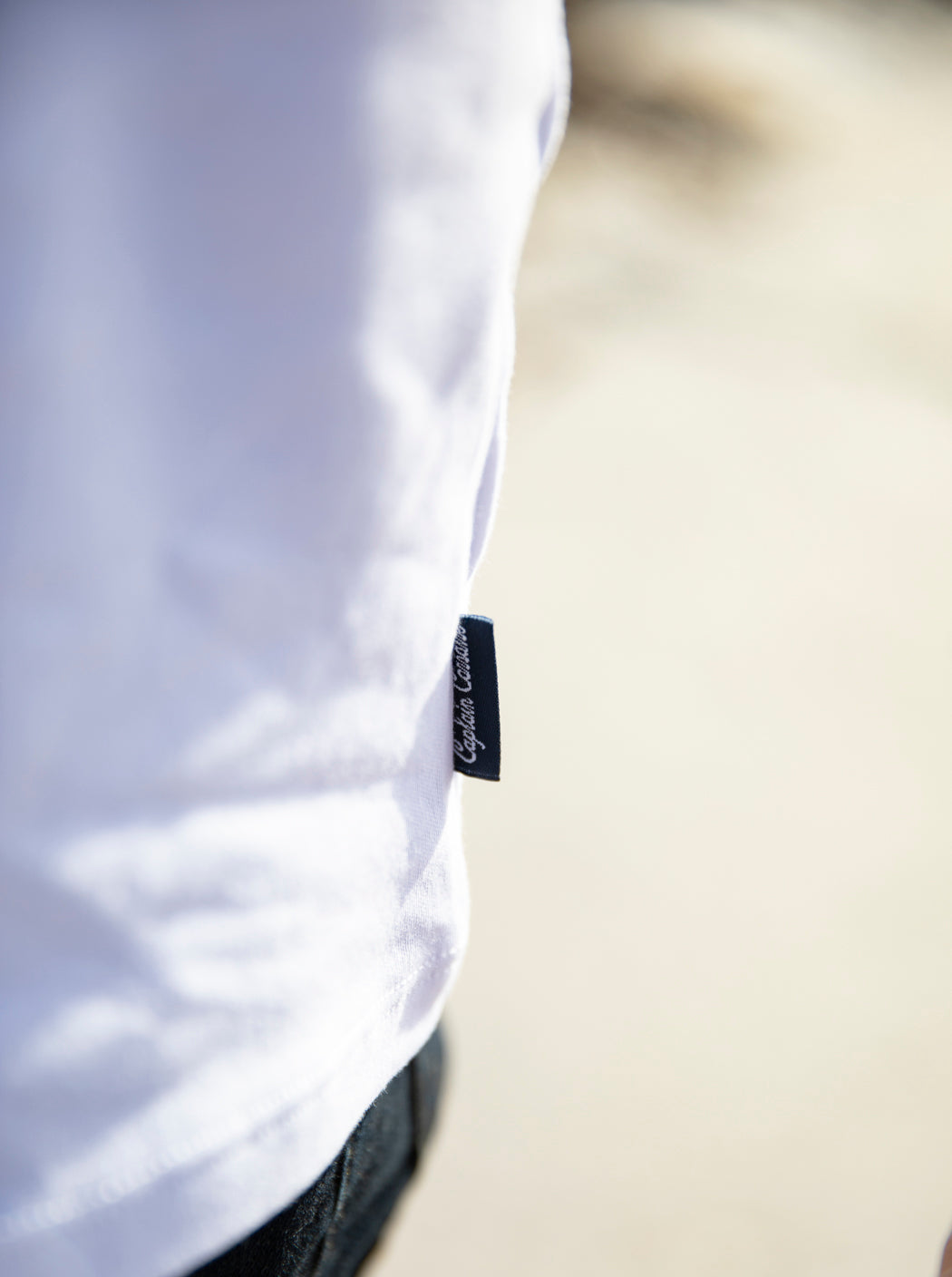 Tee-shirt brodé « Ancre marine »