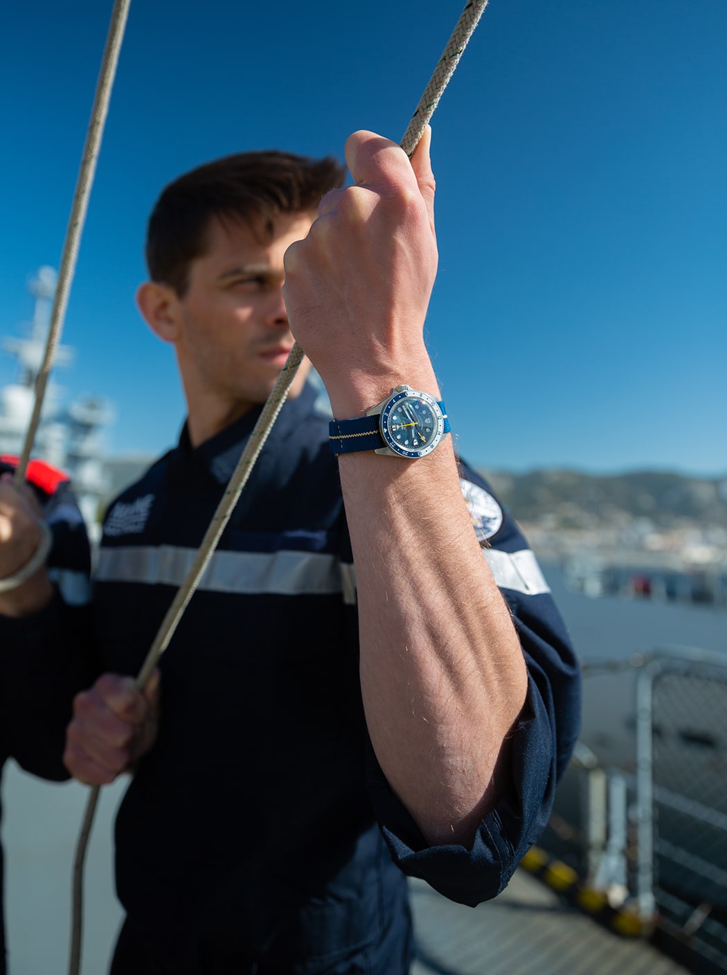 Montre « Navygraf Marine nationale GMT »