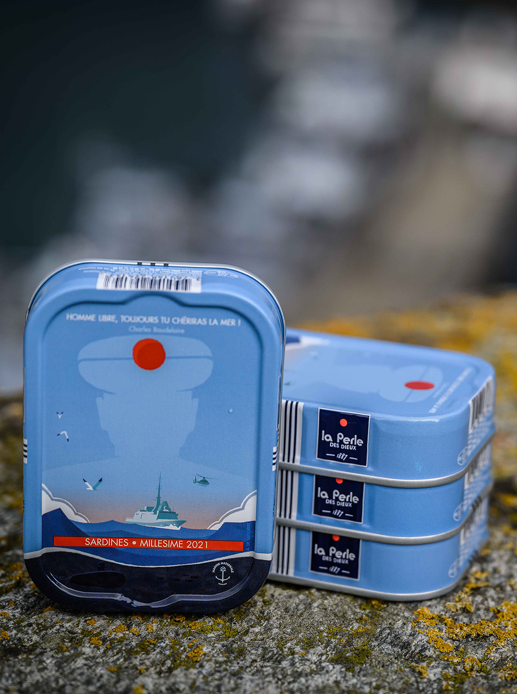 Boîte de sardines millésimée 21