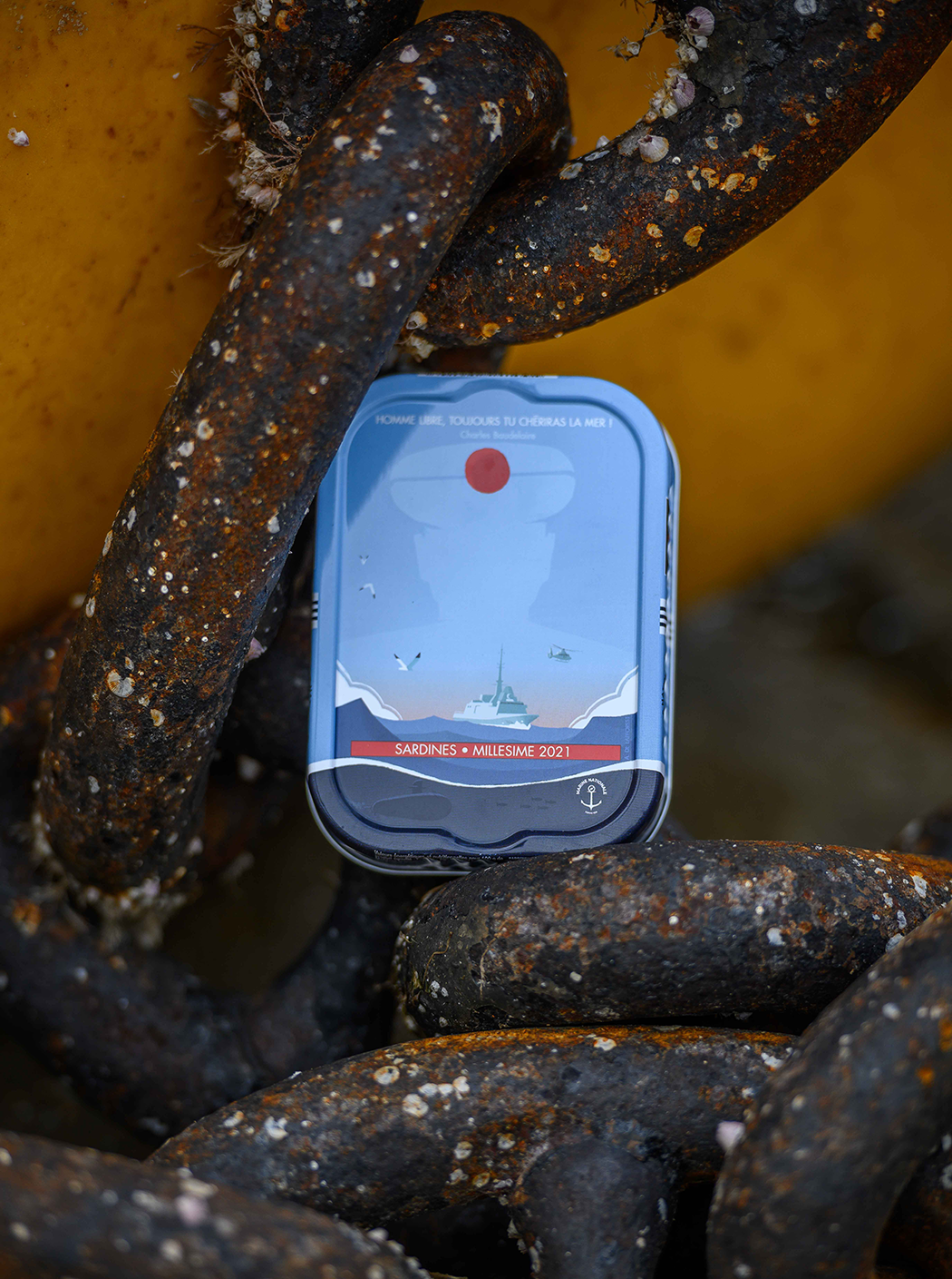Boîte de sardines millésimée 21