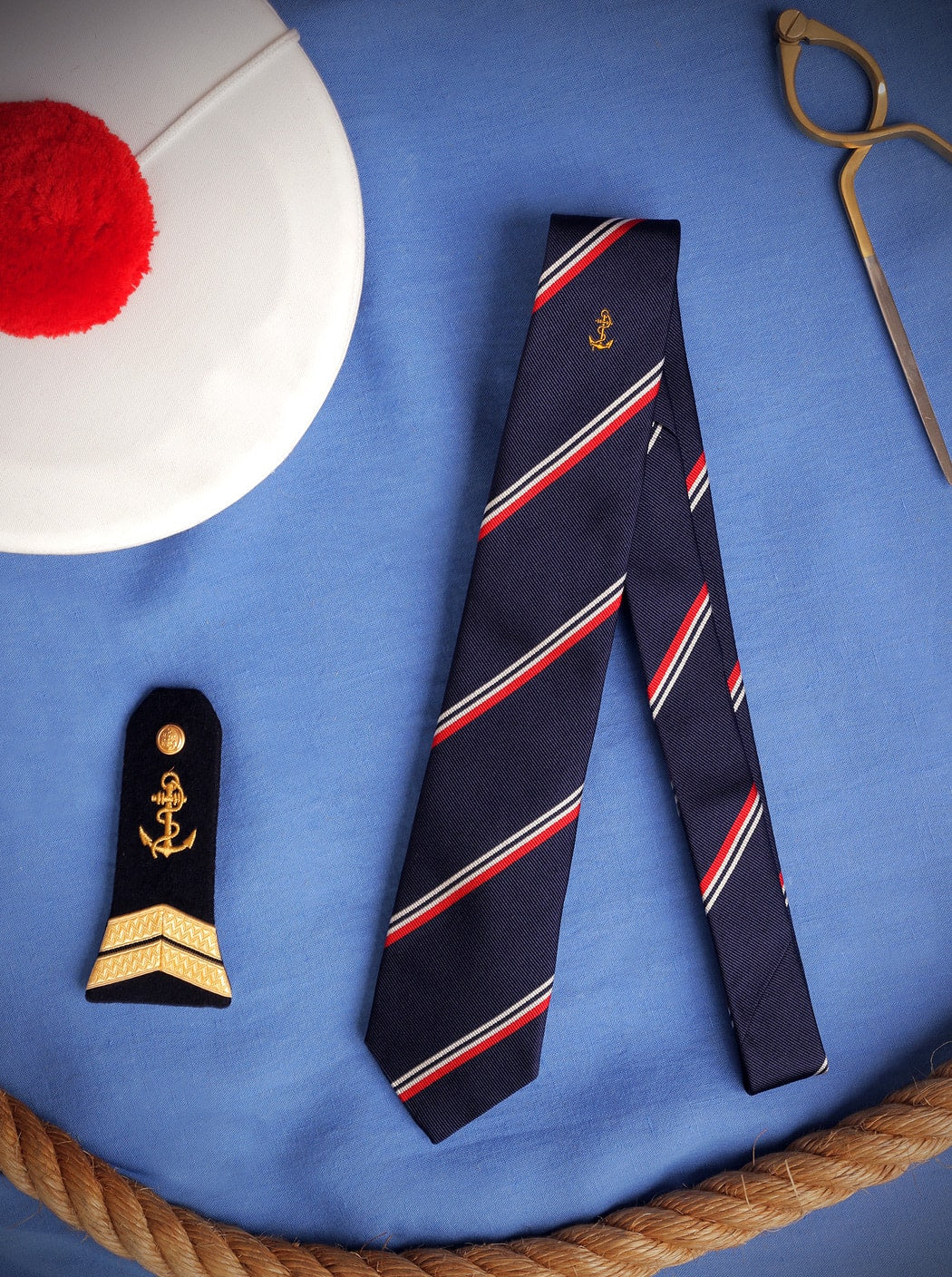 Cravate « Marine nationale »