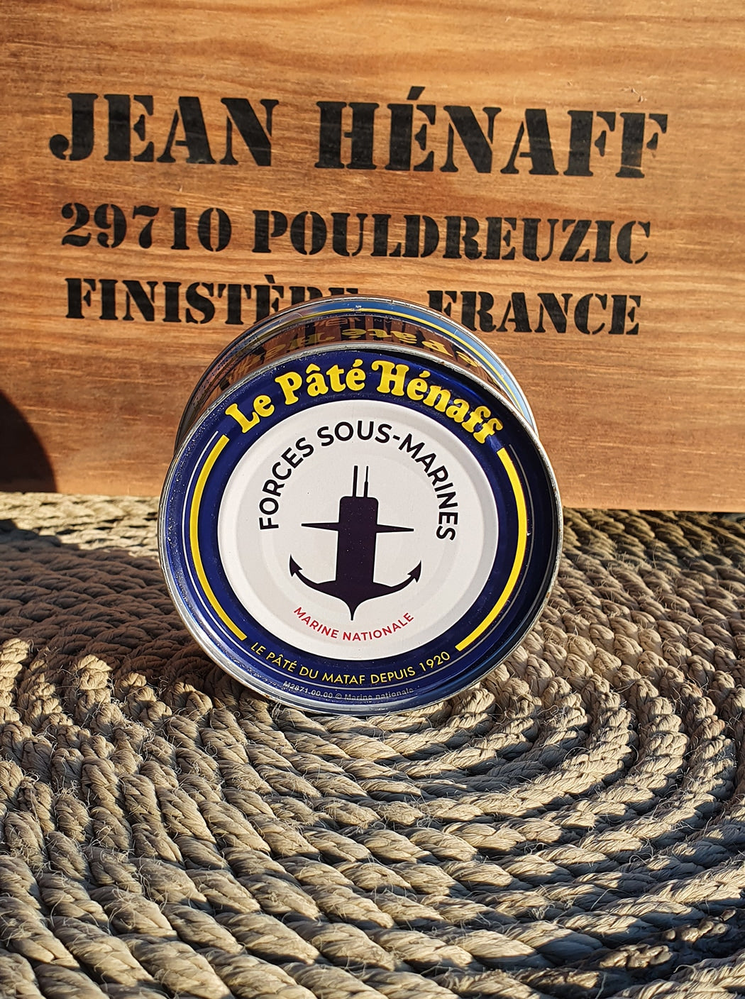 Le Pâté Hénaff « Forces sous-marines »