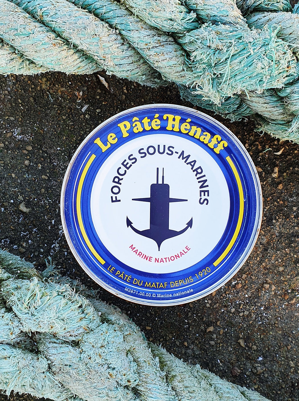 Le Pâté Hénaff « Forces sous-marines »