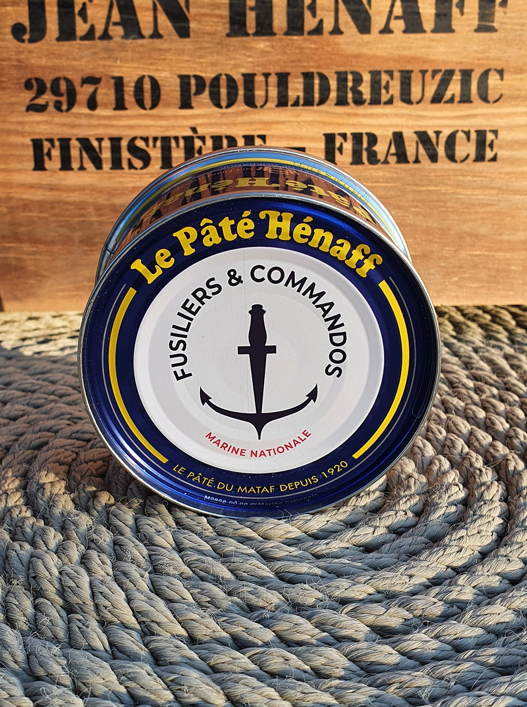 Le Pâté Hénaff « Fusiliers & commandos »