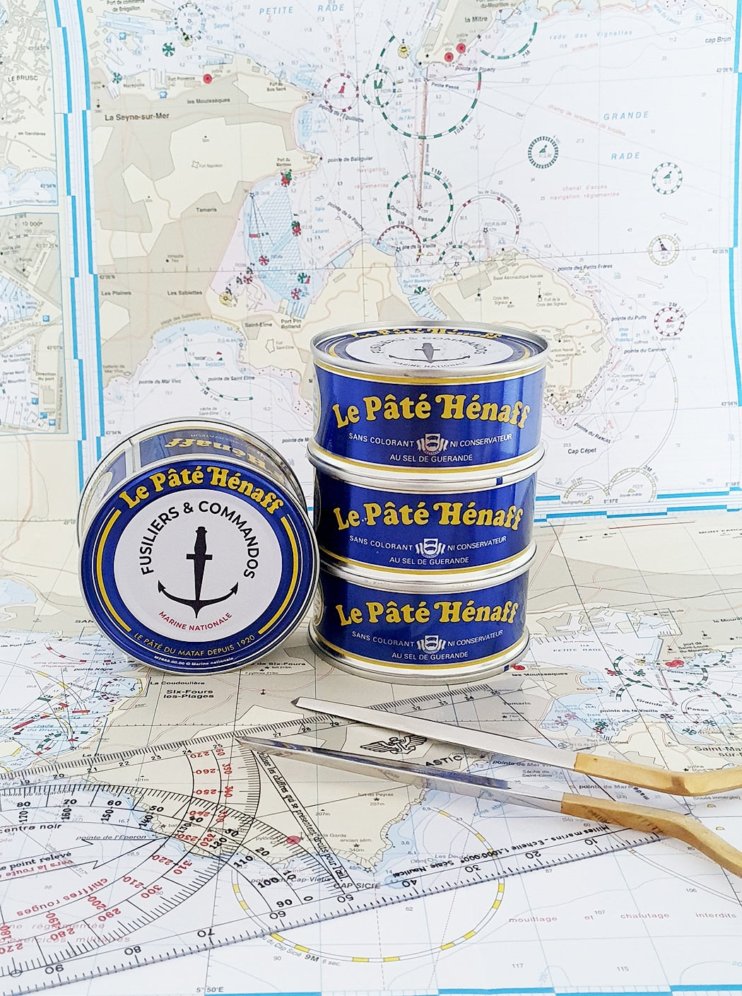 Le Pâté Hénaff « Fusiliers & commandos »