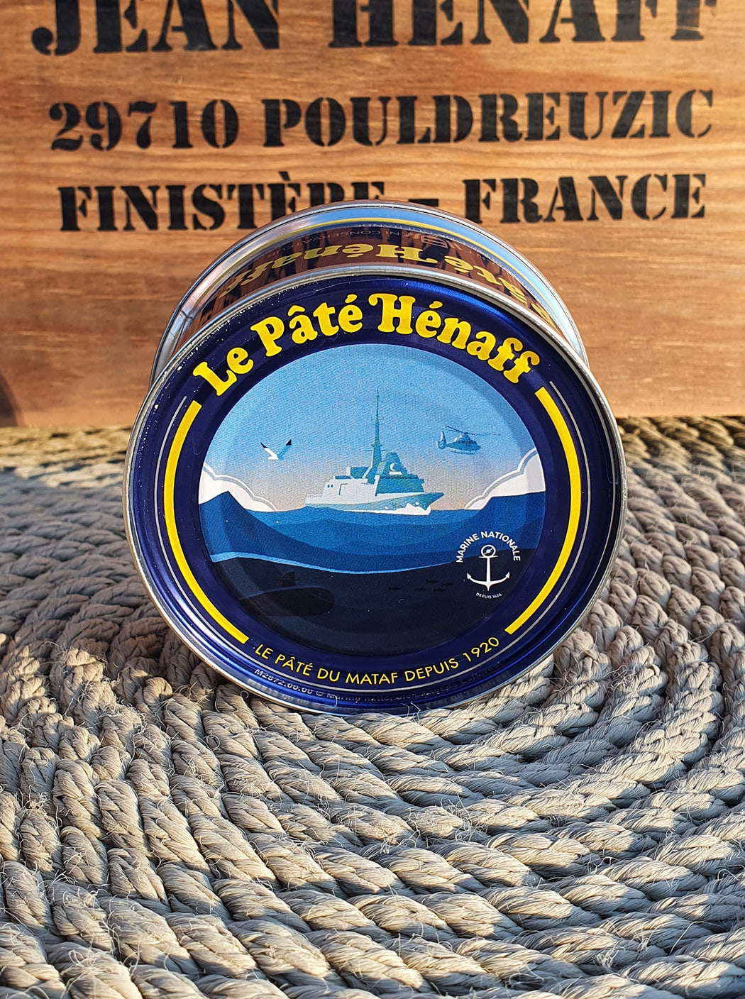 Le Pâté Hénaff « La Marine nationale par A. de Lafforest »