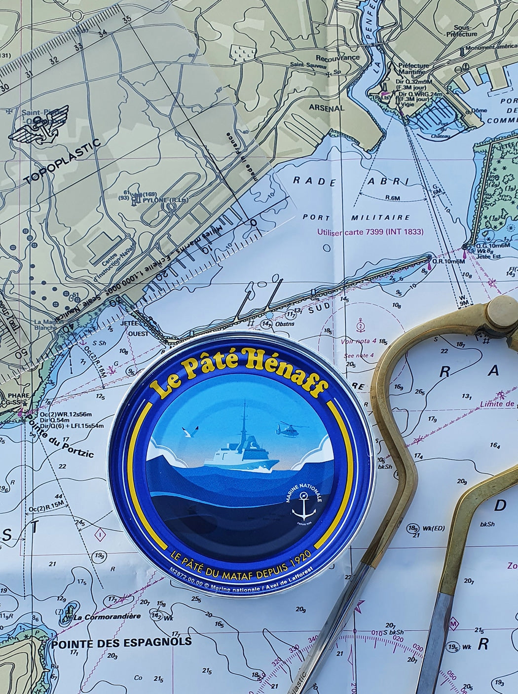 Le Pâté Hénaff « La Marine nationale par A. de Lafforest »