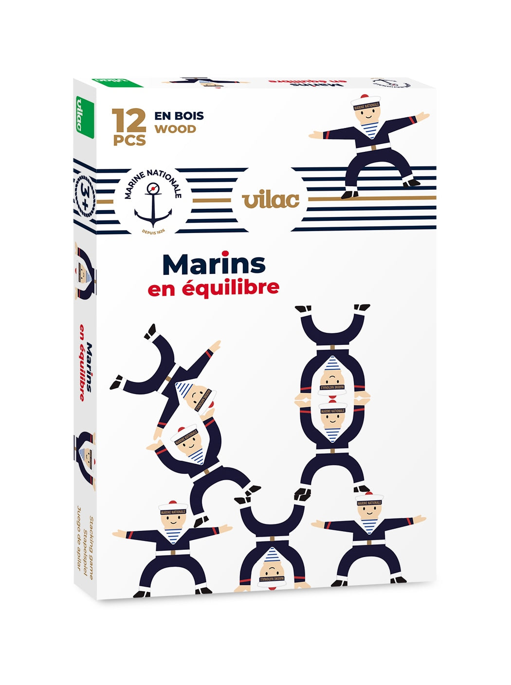 Marins en équilibre en bois