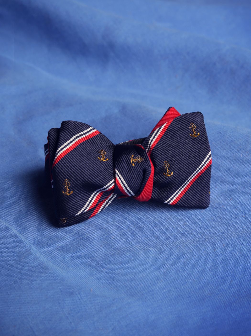 Nœud papillon enfant « Marine nationale »