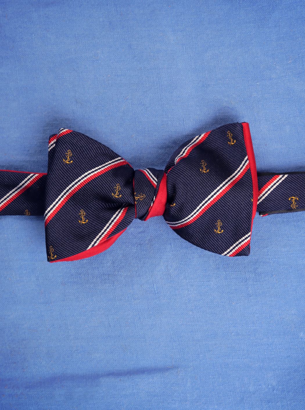 Nœud papillon « Marine nationale »