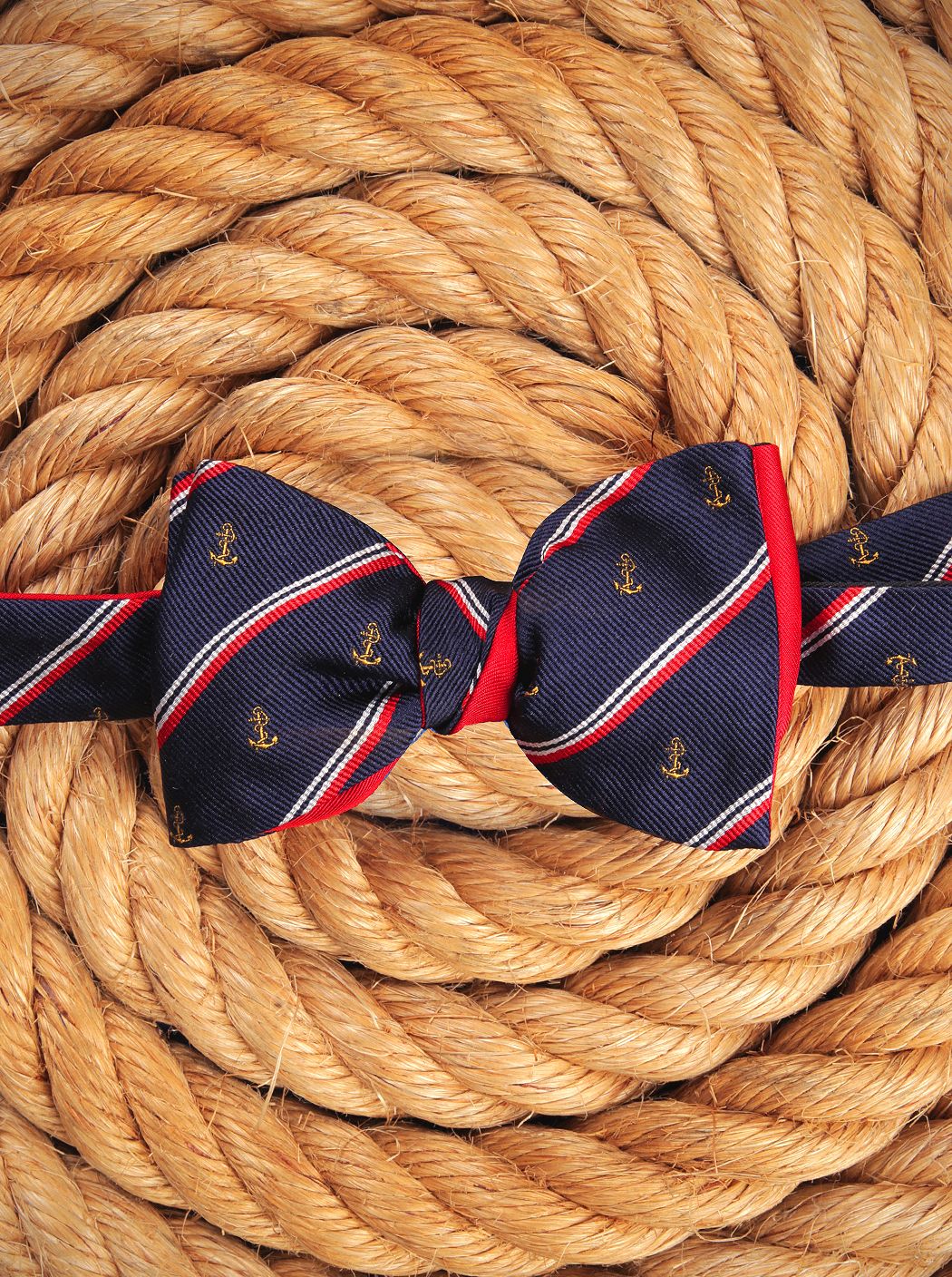 Nœud papillon « Marine nationale »