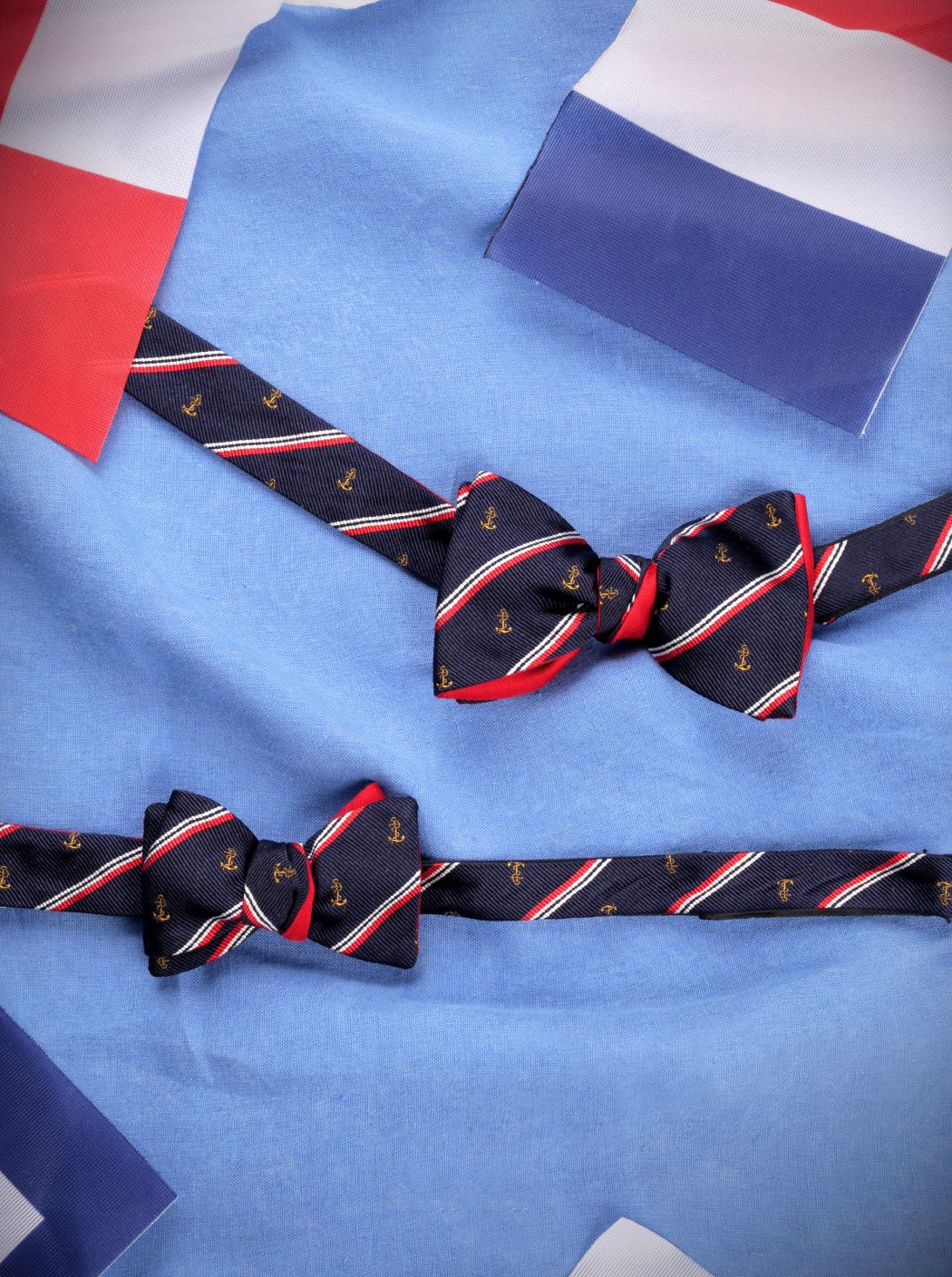 Nœud papillon enfant « Marine nationale »
