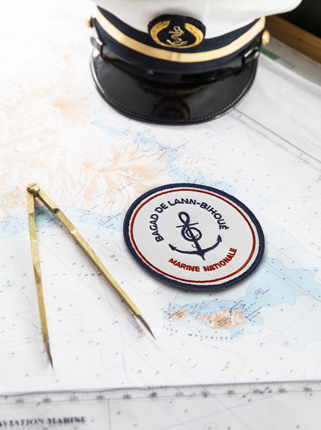 Patch brodé « Bagad de Lann-Bihoué »
