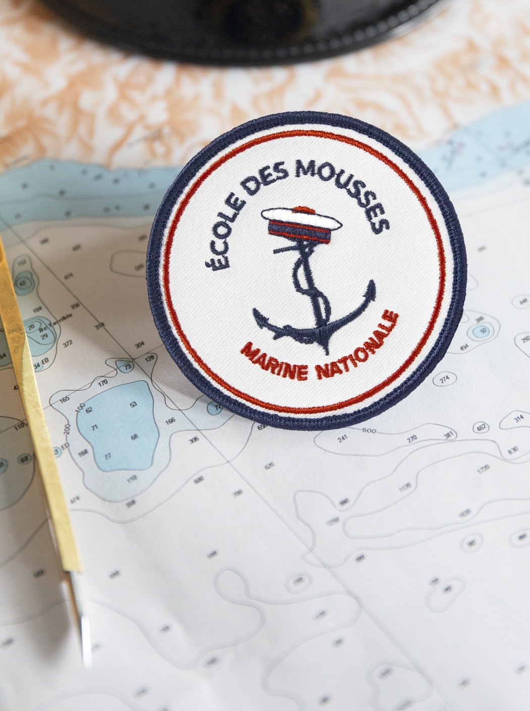 Patch brodé « École des mousses »