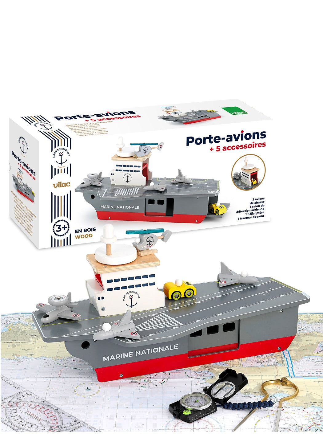 Porte-avions en bois