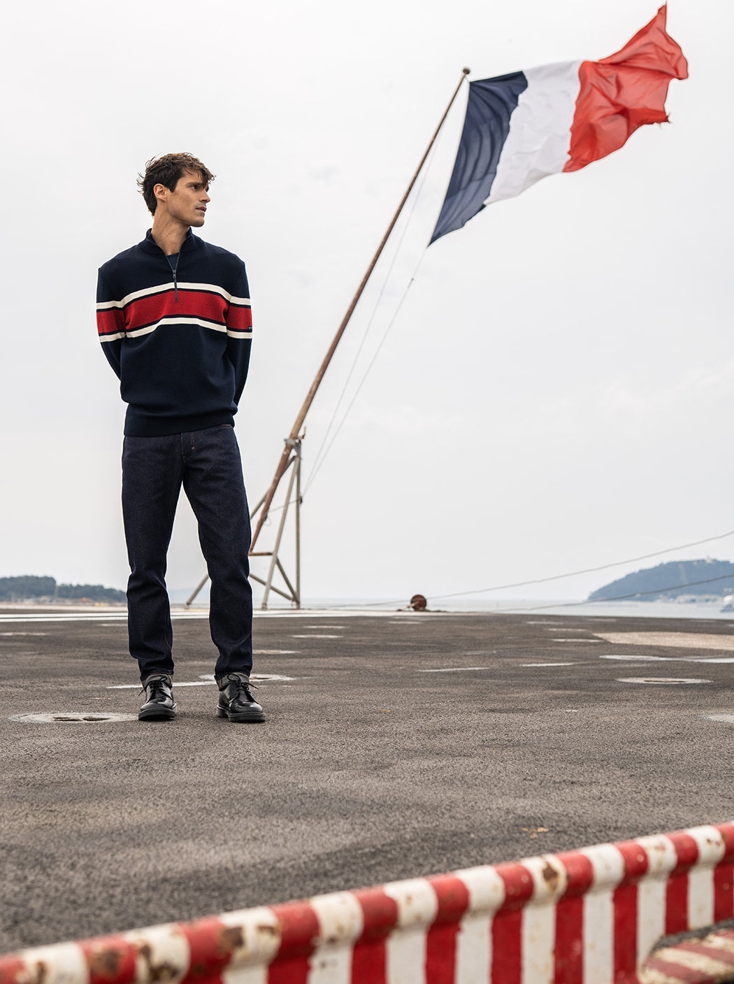 Pull « Octant » #couleur_Marine