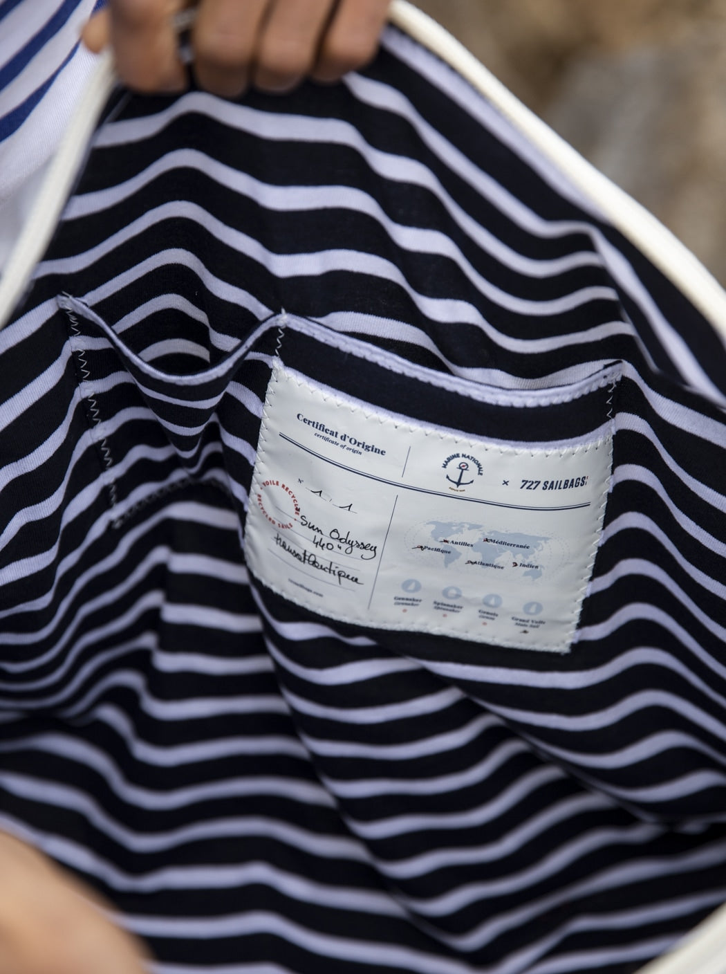 Sac de voyage tricolore « Chesapeake »