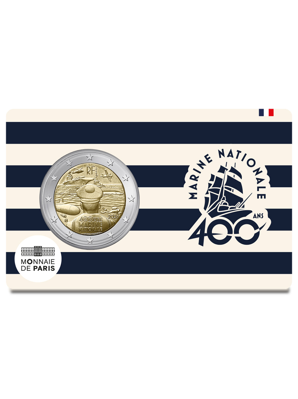 Pièce de monnaie BU « Marine nationale »