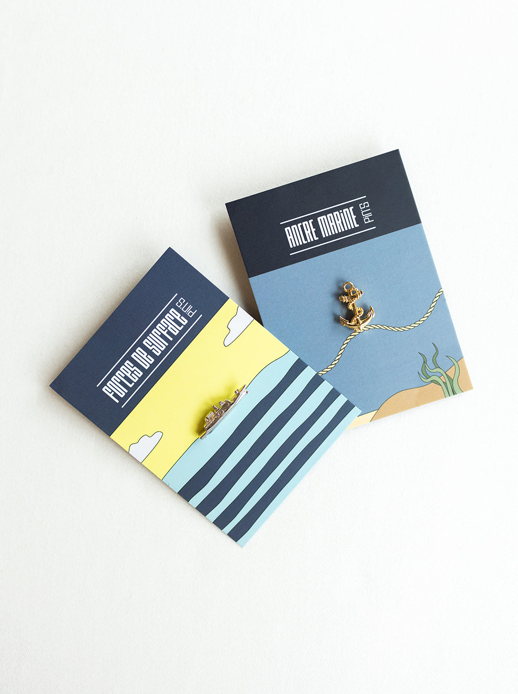 Pin's « ancre marine »