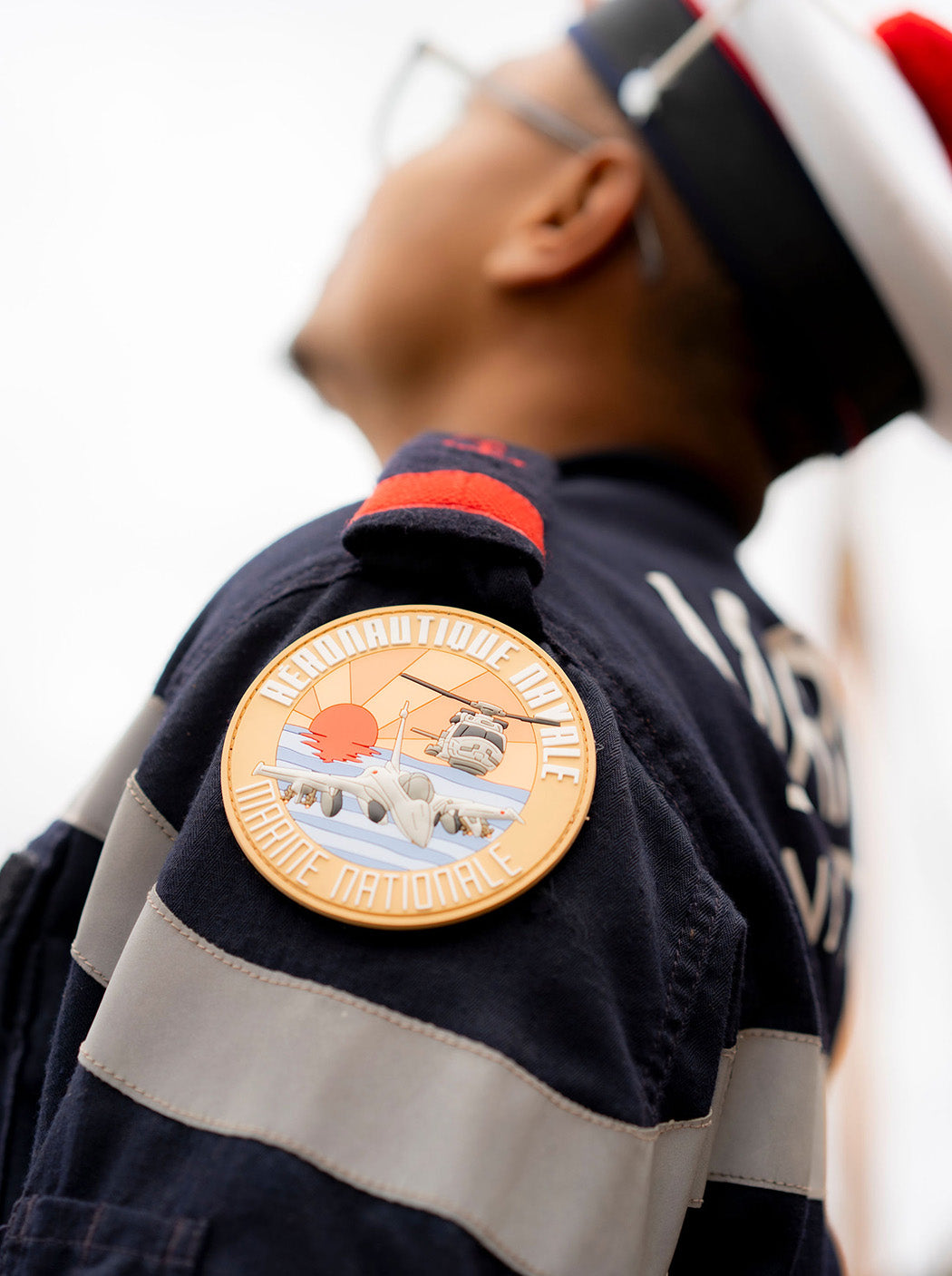 Patch PVC « Aéronautique navale »