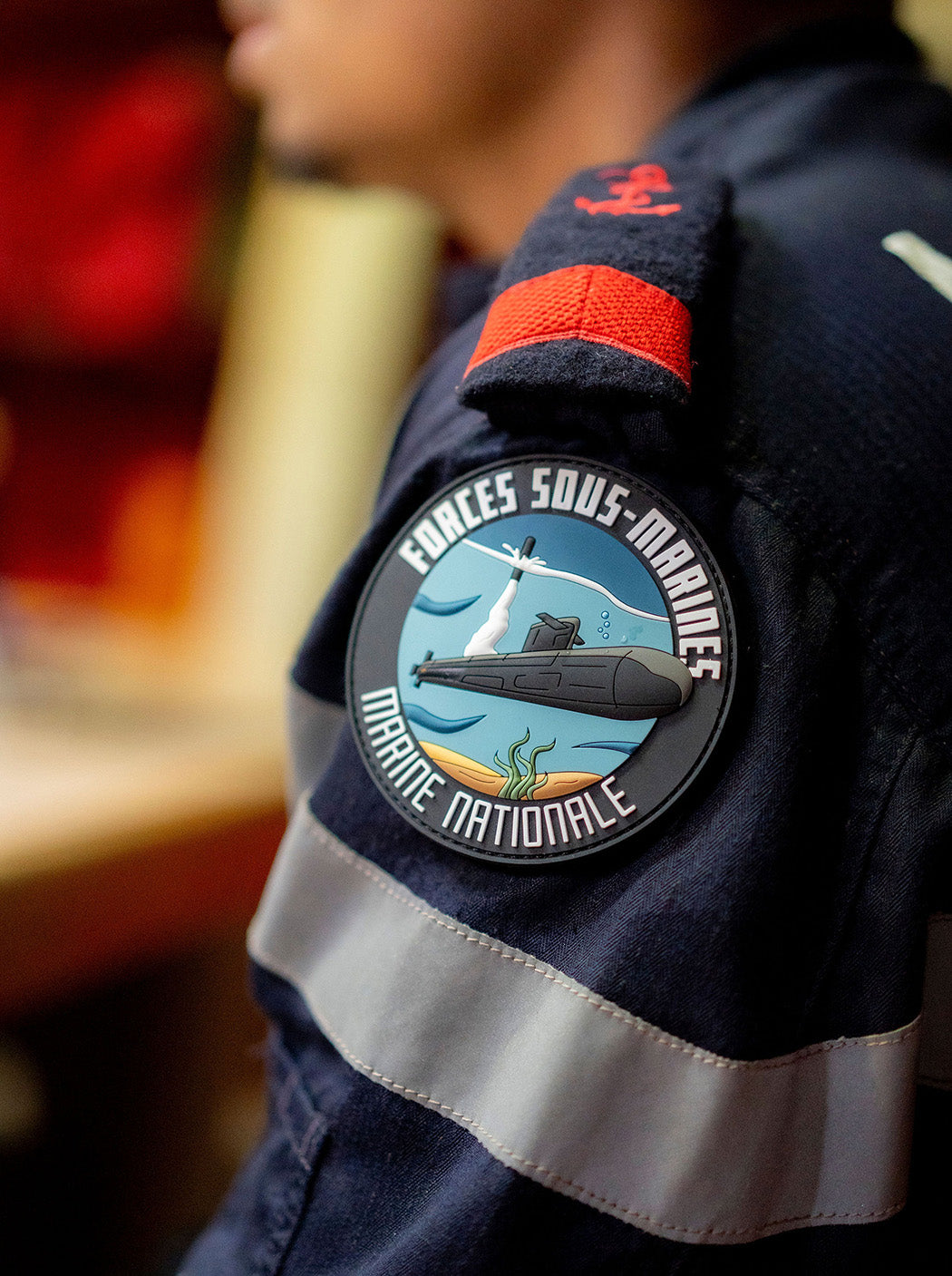 Patch PVC « Forces sous-marines »