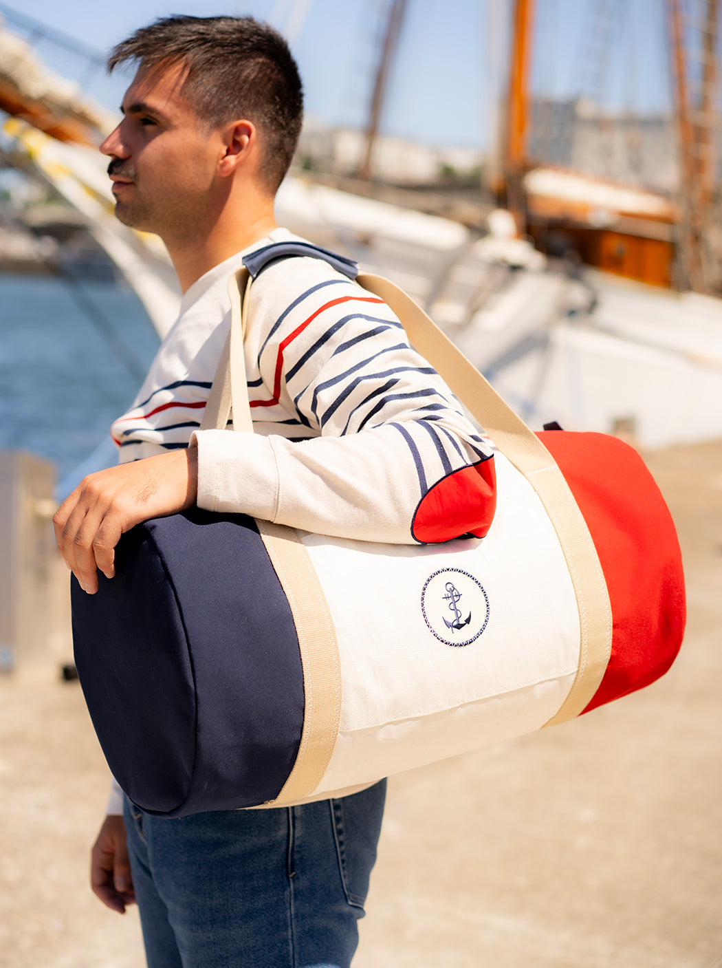 Sac de voyage tricolore « Chesapeake »