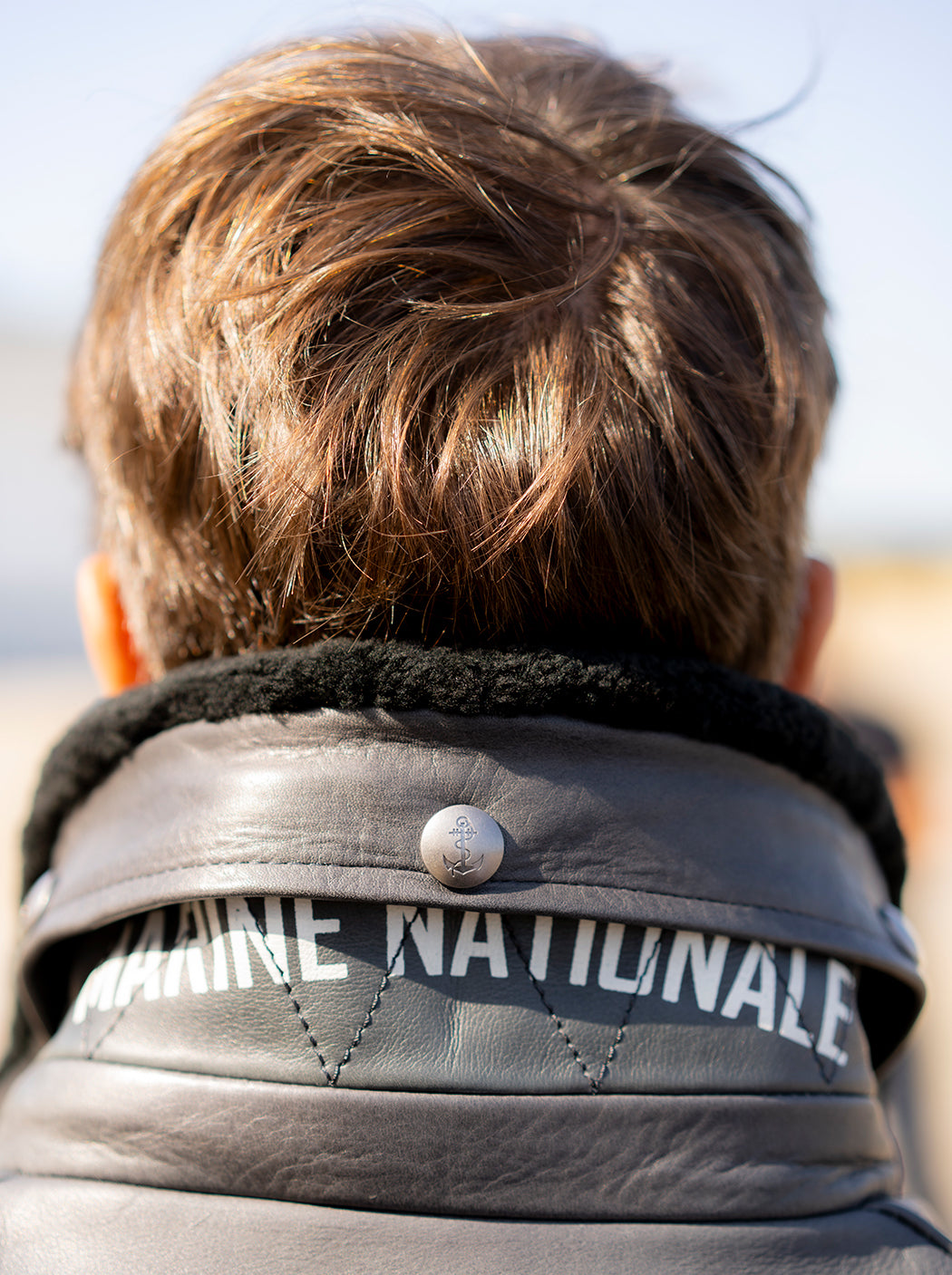 Blouson en cuir « Paul Teste »