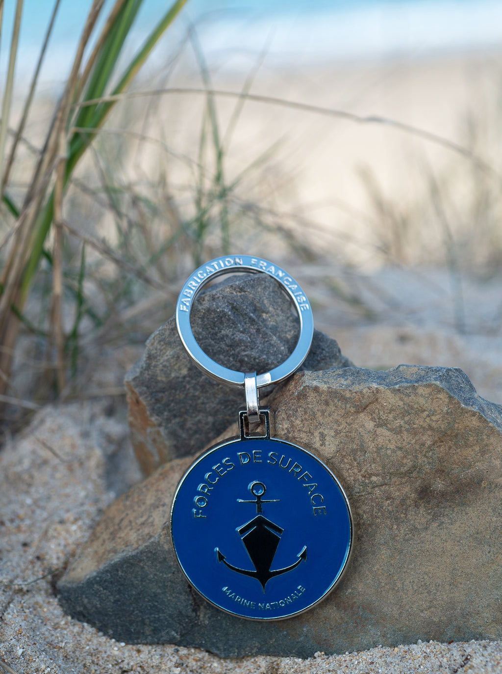 Porte-Clés "Gouvernail" Doré - Bagagerie - Maroquinerie