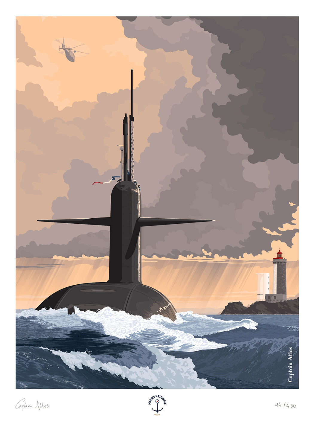 Affiche « Départ »