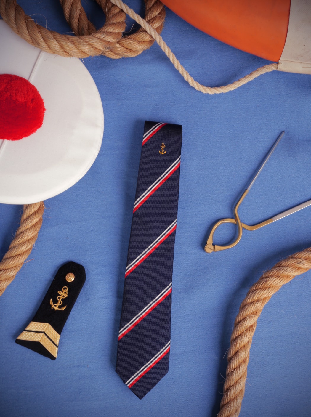 Cravate « Marine nationale »