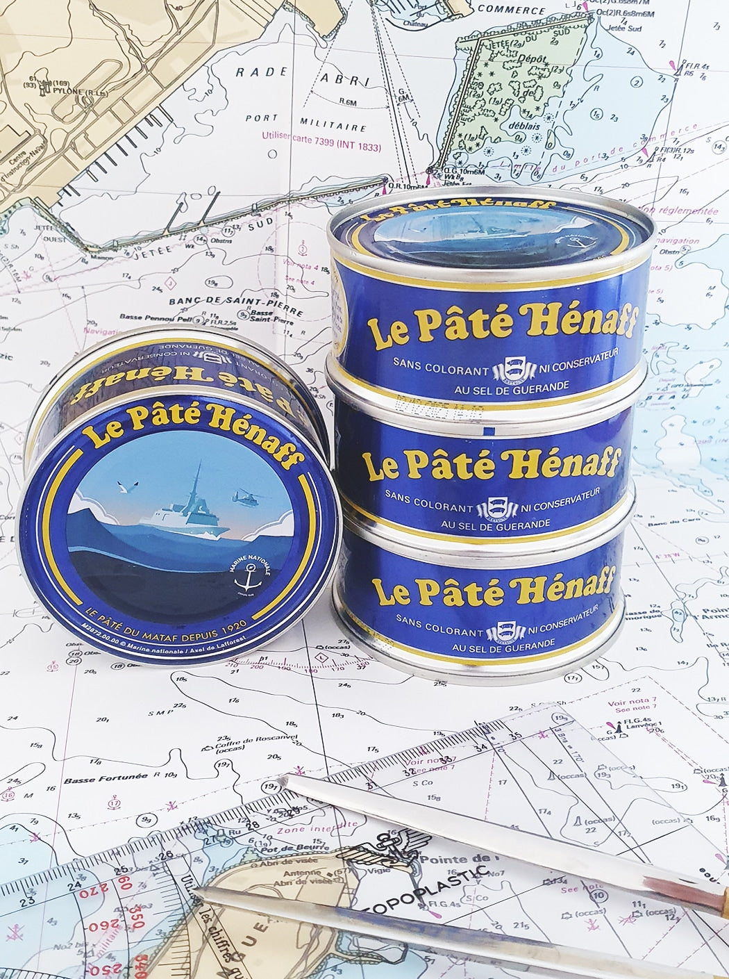 Le Pâté Hénaff « La Marine nationale par A. de Lafforest »