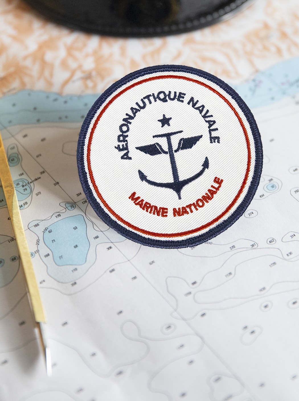 Patch brodé « Aéronautique navale »