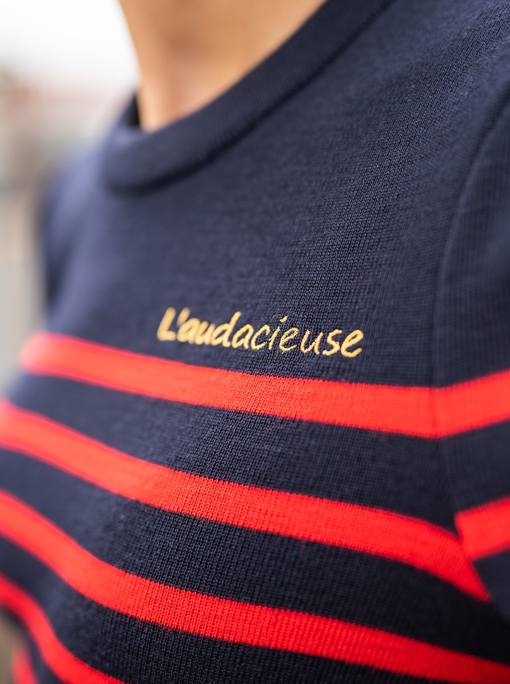 Pull « L’Audacieuse » #couleur_Marine – Tulipe